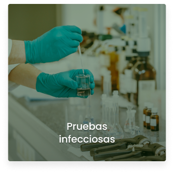 Cosmitet Ltda - Servicios, pruebas infecciosas