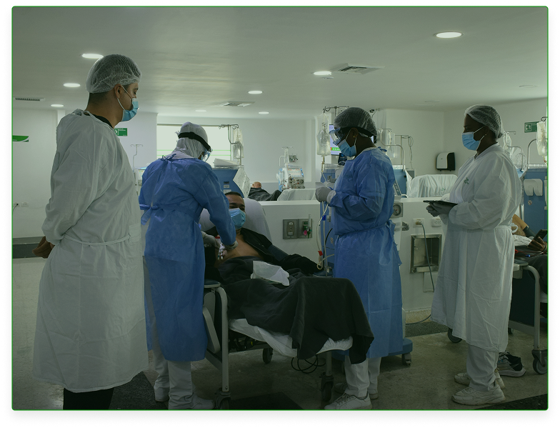 Cosmitet Ltda, Servicios Unidad renal